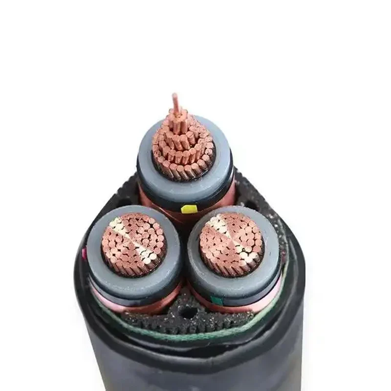 XLPE Insulated Copper Conductor High Voltage Power Cable with Steel Tape Armoring
